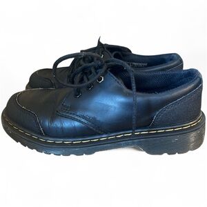 Doc Martens Junior 1461 Overlay Leather Oxford shoes